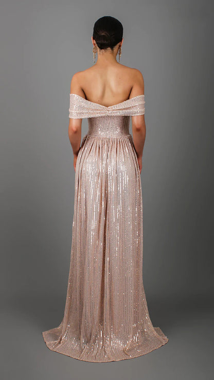 Autumn/Winter Sequin Slim Dress Slip Dress