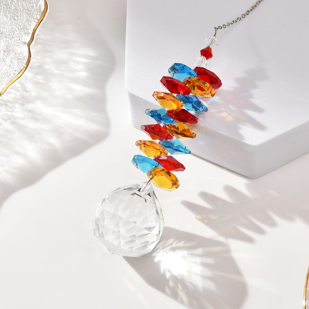 Rainbow Love Crystal Simple Home Hangings