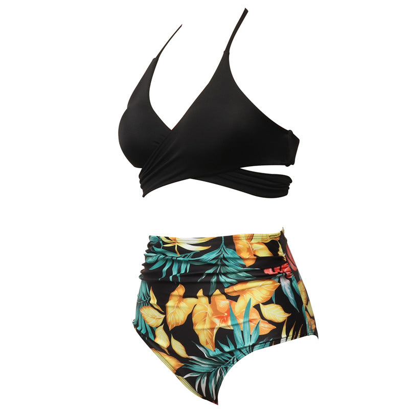 New Kids And Adults Split Swimsuit Bikini Set