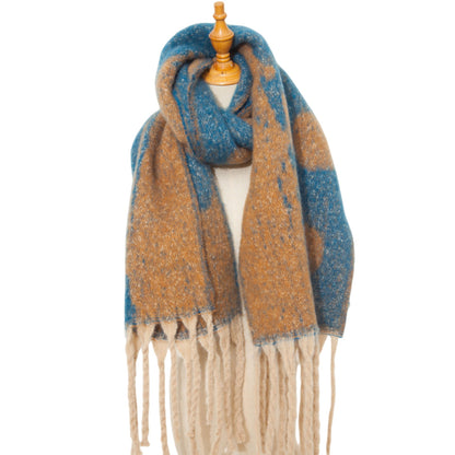 Patchework Color Point Scarves