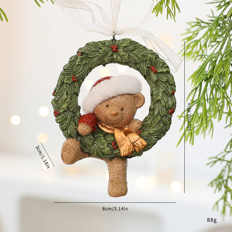 Colorful Christmas Tree Hanging Ornament