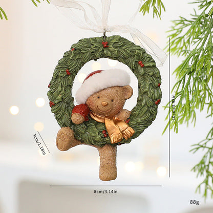 Colorful Christmas Tree Hanging Ornament