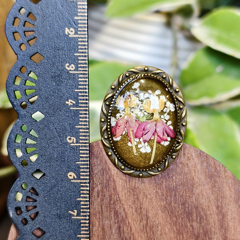 Flower-Inspired Handmade Vintage Floral Jewelry Set