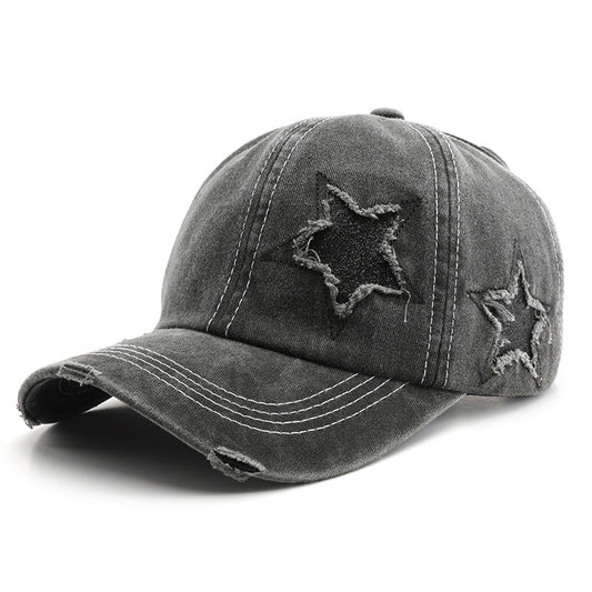 Simple Washed Solid Color Baseball Cap