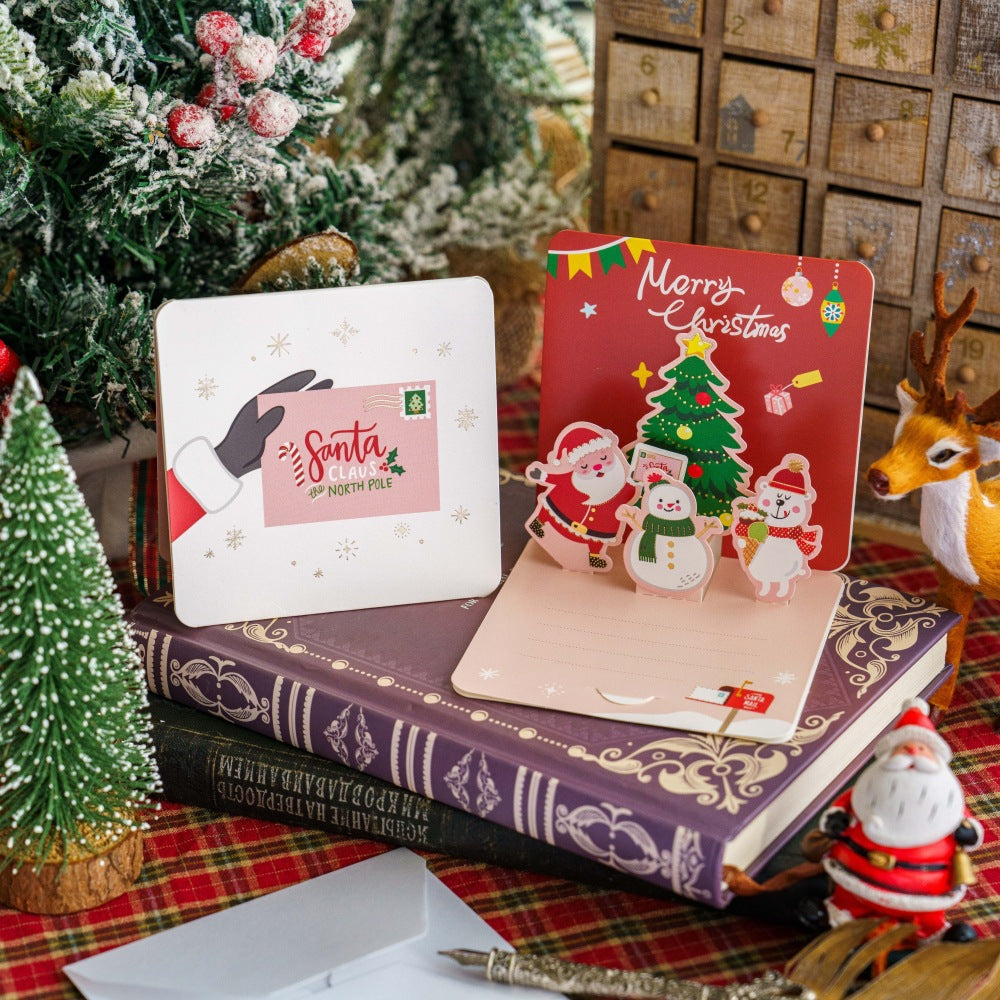 Funny 3D Pop Up Merry Christmas Card