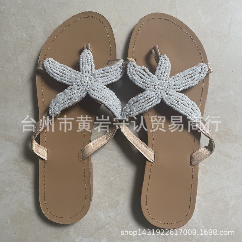 Summer Flat-Bottomed Casual Women'S Outdoor Slippers