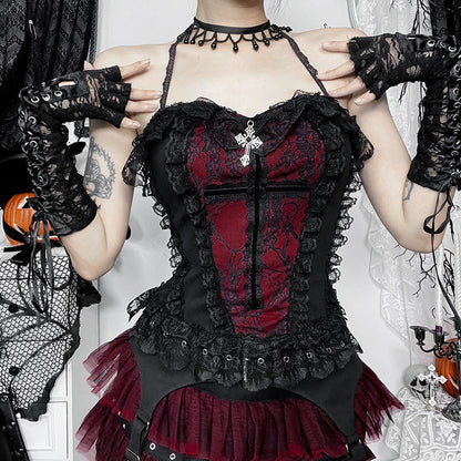 Sexy Lace Bustier Top for Women