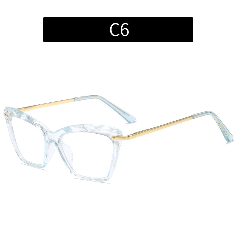 Fashionable Cat Eye Anti-Blue Light Glasses Trendy Optical Frame
