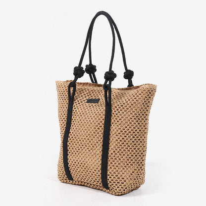 Baggie - Large Capacity Single Shoulder Tote Straw Bag