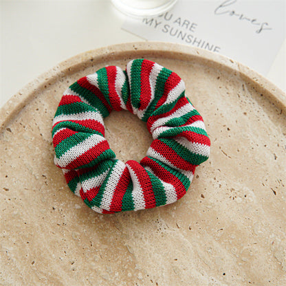 Christmas Hair Accessories Velvet Elastic Hair Tie