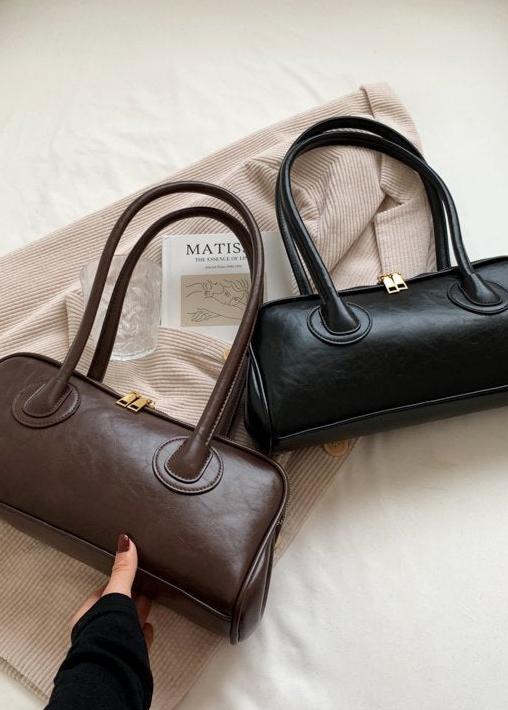 Vintage Shoulder Bag High Quality PU Leather