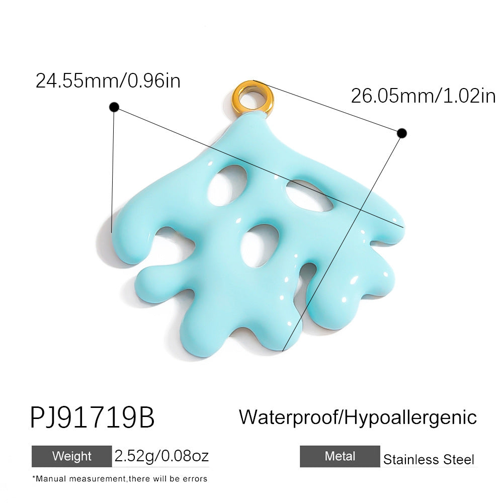 DIY Stainless Steel Ocean Series Pendant Accessories