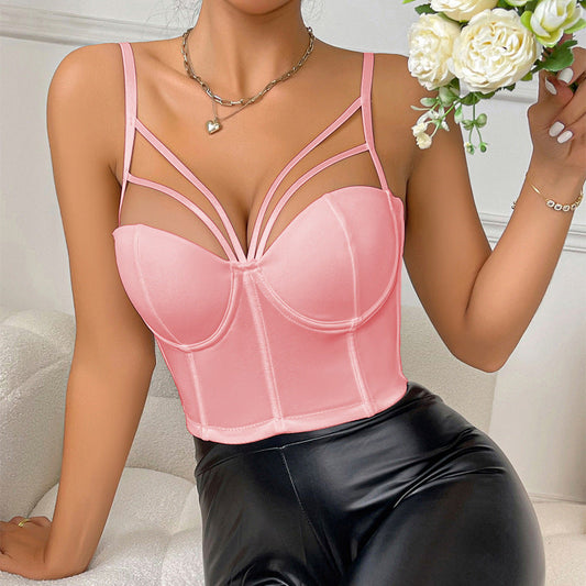Sleek Sexy Camisole With Underwire And Padding
