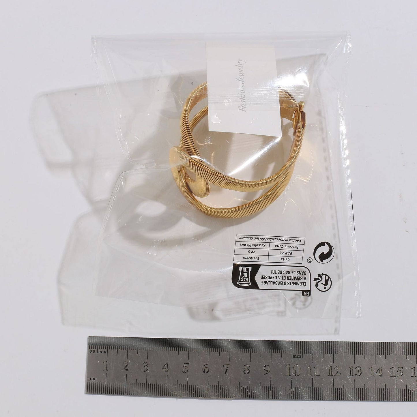 Geometric Metal Knot Open Cuff Bracelet for Women Stylish Commuter