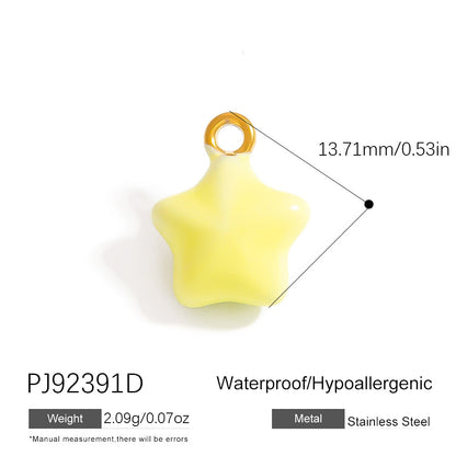 Cartoon Bee Pendant DIY Jewelry Accessories Handmade Necklace