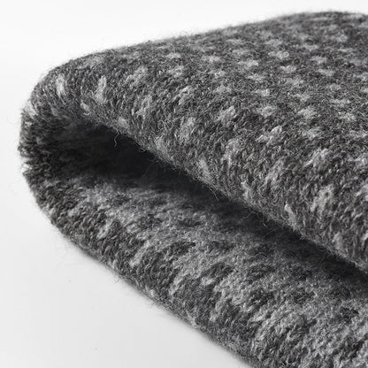 Polka Dot Knit Hat Padded Beanie