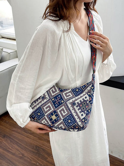 Canvas Tote Bag For Women Trendy Casual Multi-Purpose Crossbody Bag