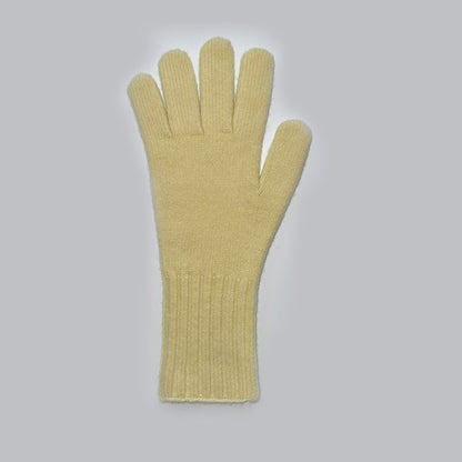 100% Pure Wool Touchscreen Fingerless Gloves for Women