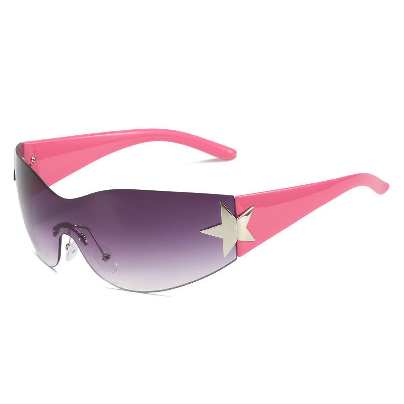 Trendy Star-Shaped Sunglasses for Women