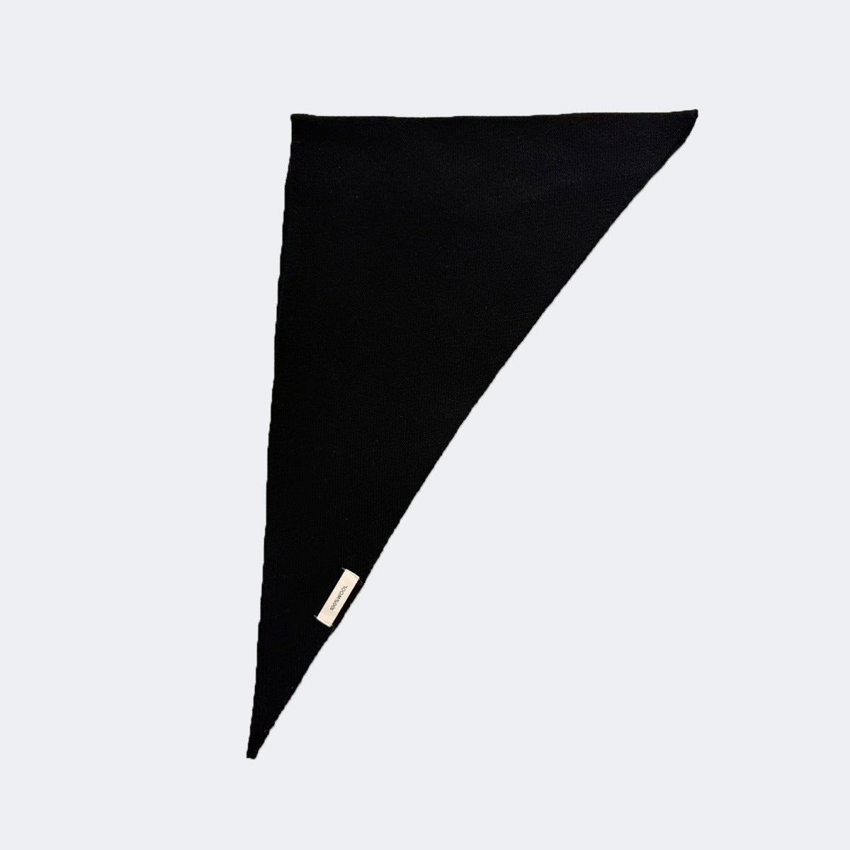 12 Color Selection 100% Wool Knitted Triangle Scarf for Women