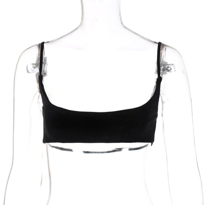 Trendy Casual Strapless Crop Top for Women