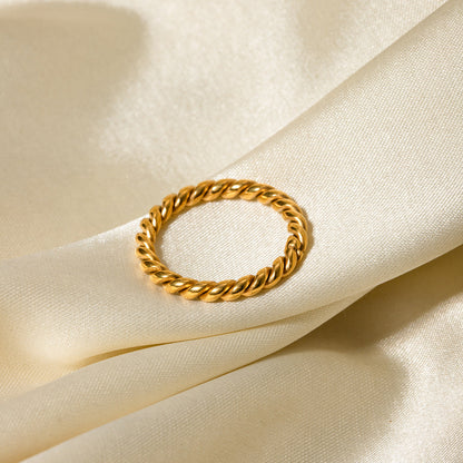 Simple Braided Twist Ring