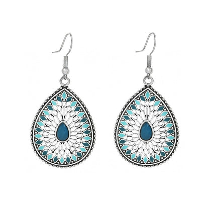 Trendy European & American Long Geometric Drop Earrings