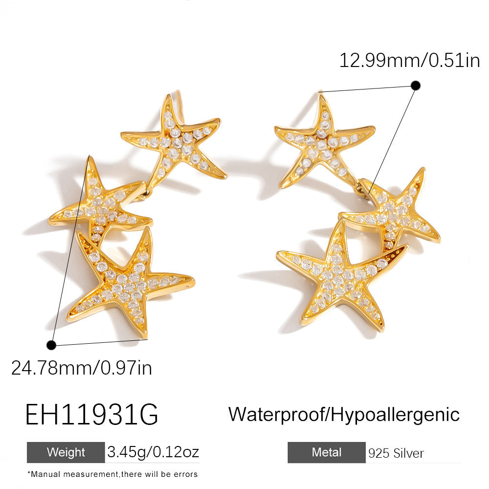 Elegant 925 Silver Pearl Earrings with Geometric Design