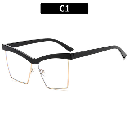 Fashionable Blue Light Blocking Rectangle Glasses for Adults