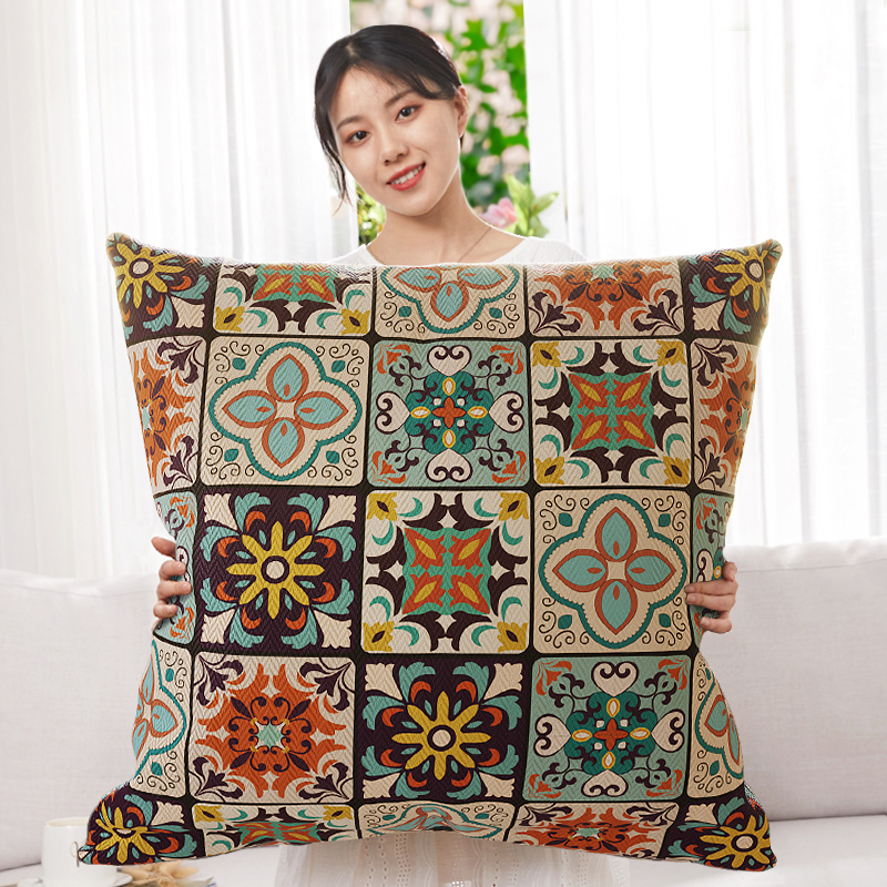 Sofa Cushion Pillowcase Cover Square