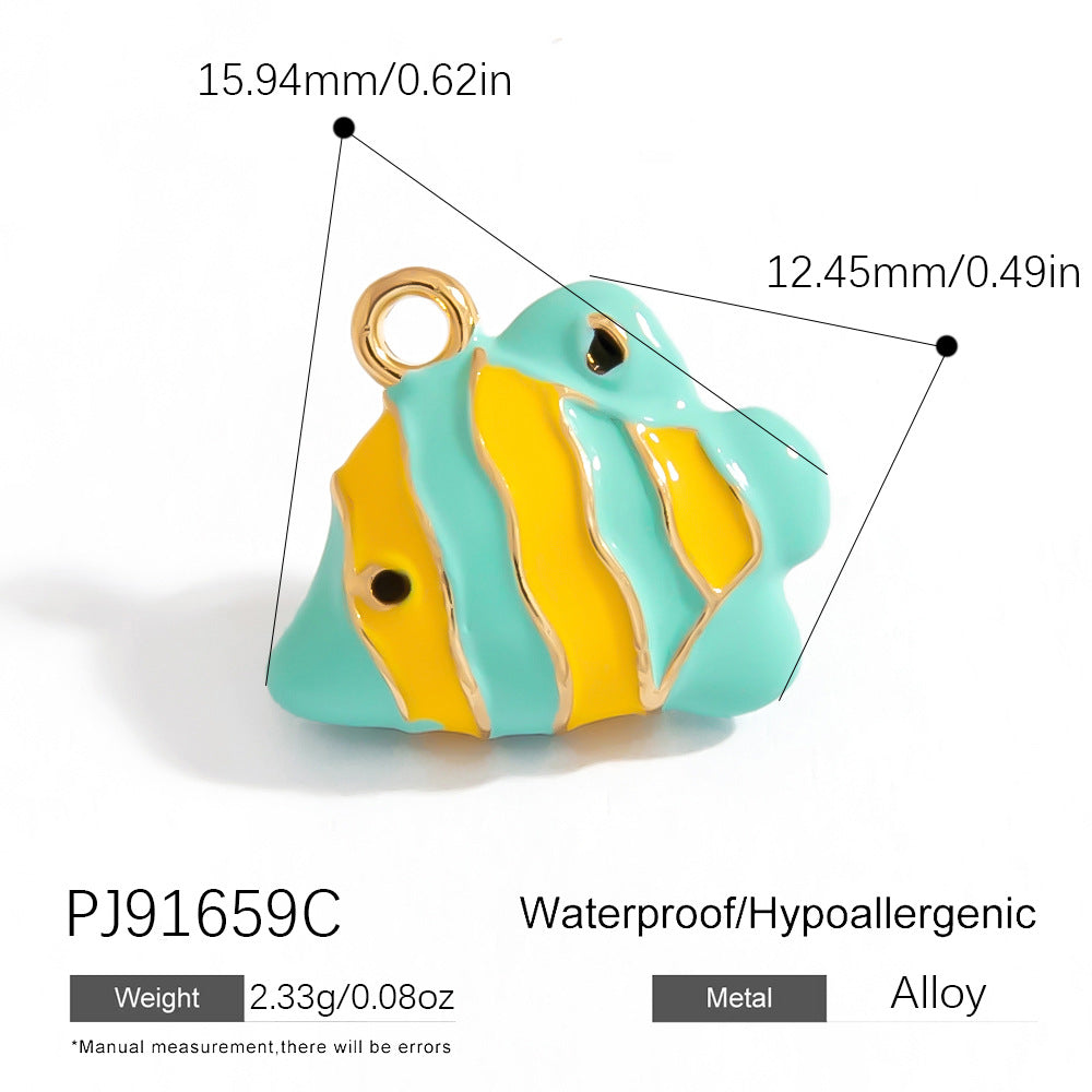 Cartoon Bee Pendant DIY Jewelry Accessories Handmade Necklace