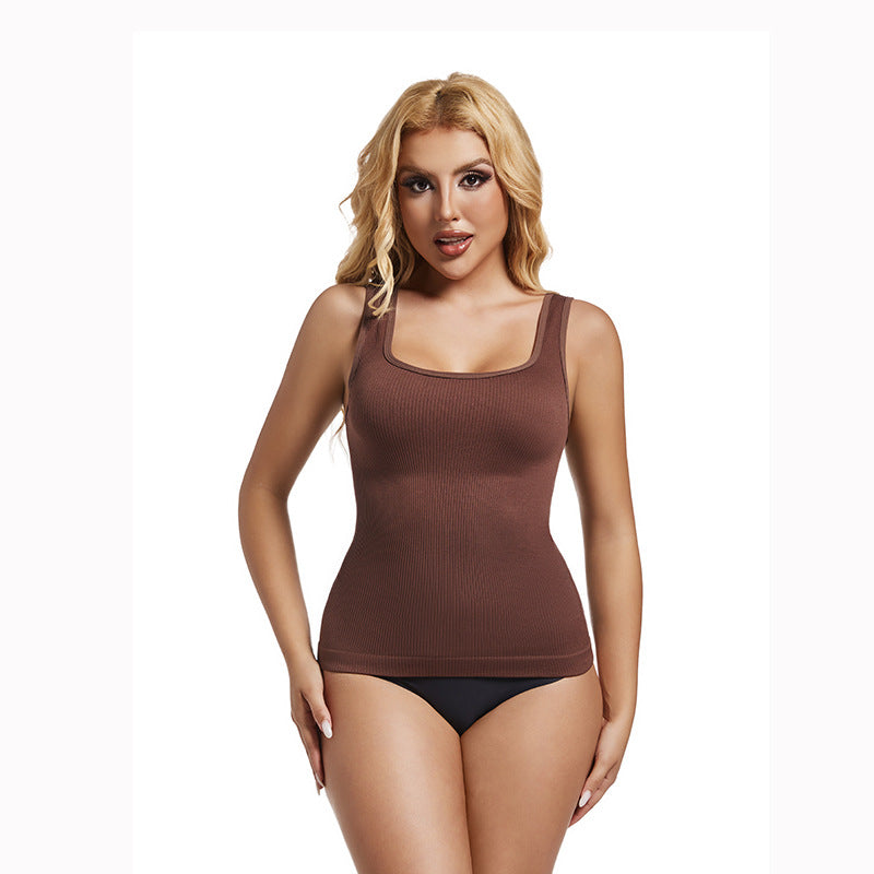 Seamless Waist Shaping Tank Top For Women