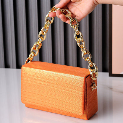 Chic Chain Shoulder Bag Stylish Small Tote