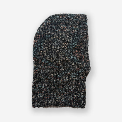 Handmade Wool Blend Colorful Pointed Balaclava Hat