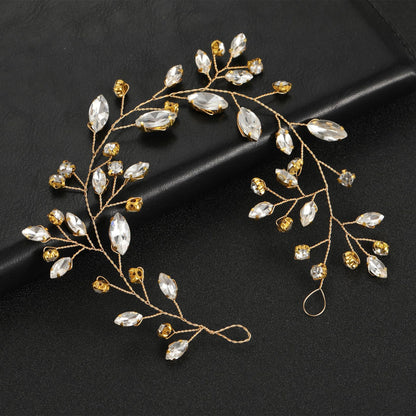 Bridal Handmade Rhinestone Headband Wedding Hair Accessories