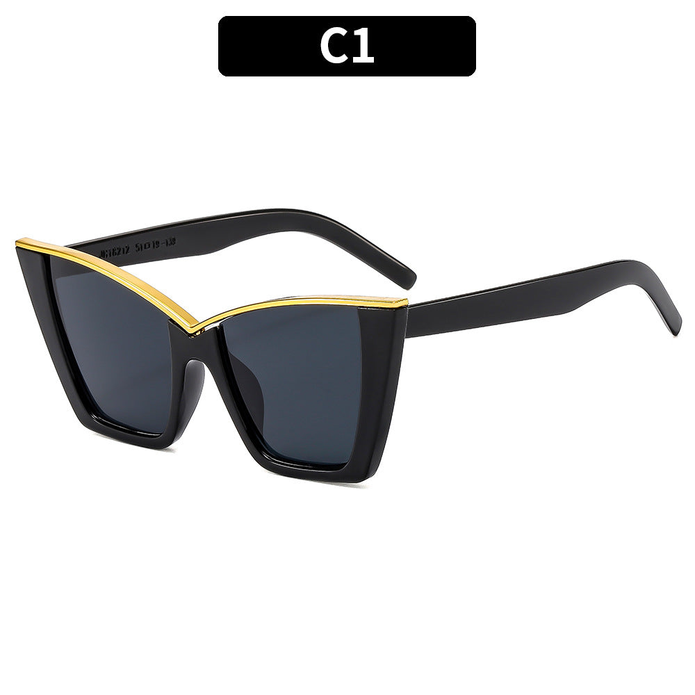 Trendy Cat Eye Sunglasses Stylish UV400 Protection