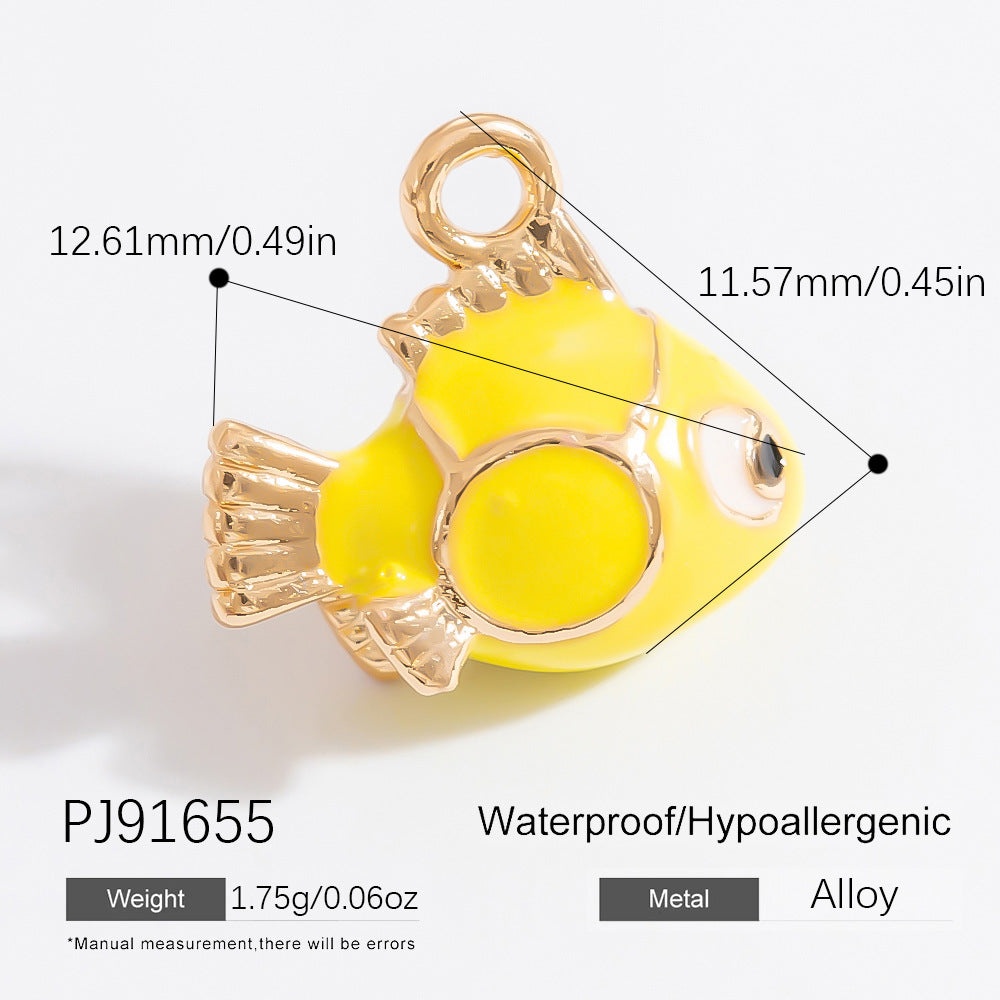 Alloy Pendant Necklace Trendy Fruit Design Handmade DIY Jewelry