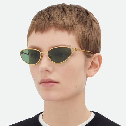 Trendy Oval Frame Luxury Women's Sunglasses