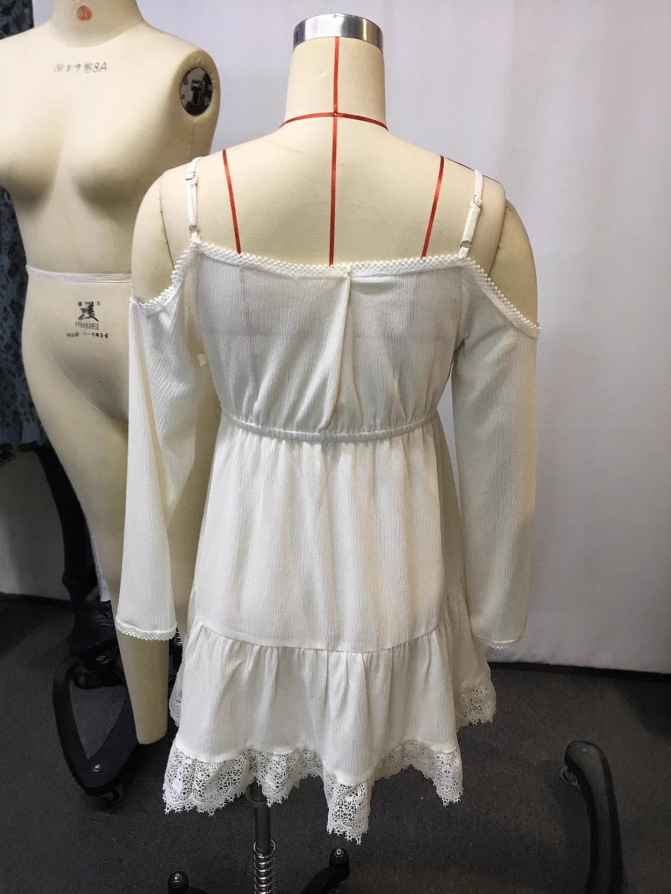 Retro Western Casual Long Sleeve Dress