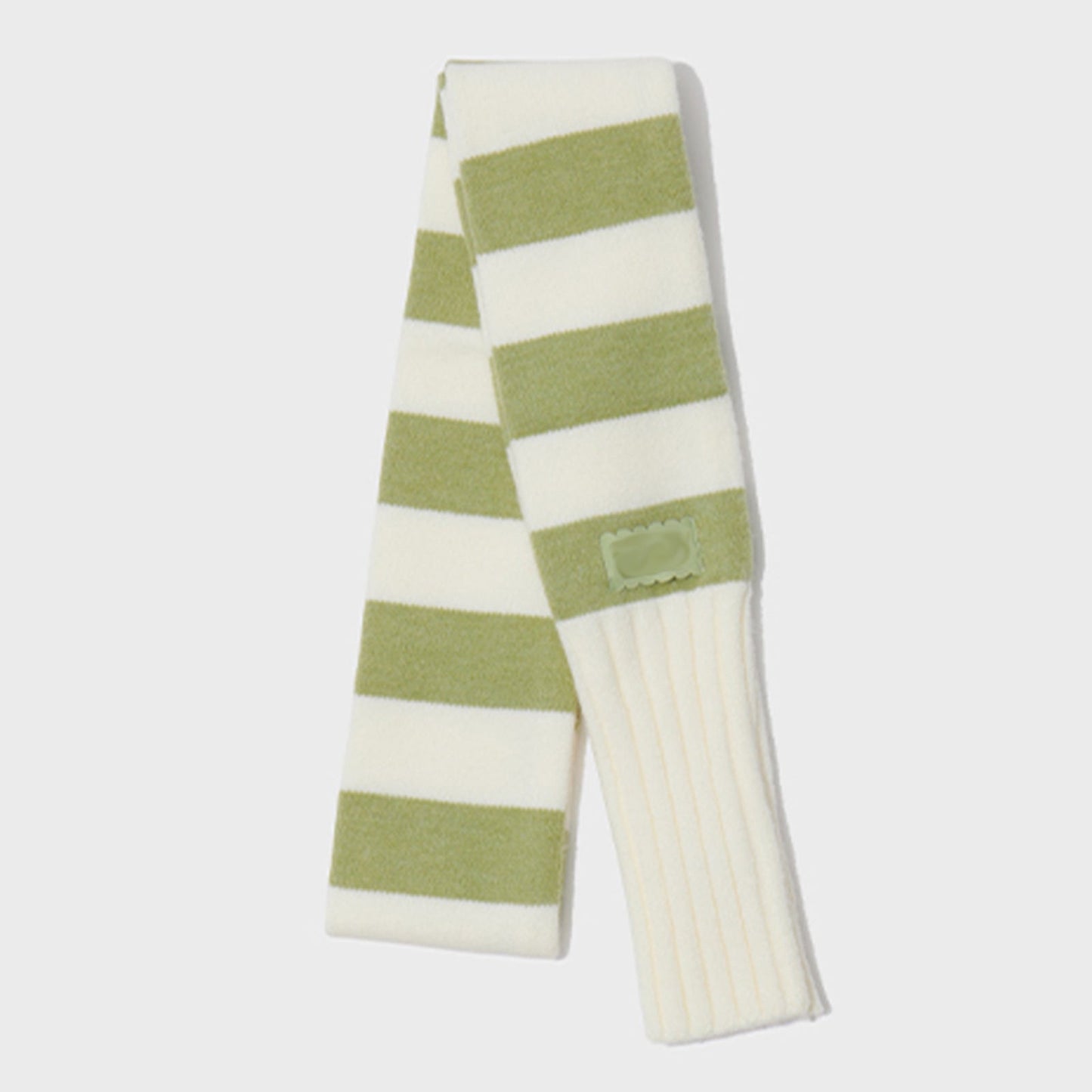Cute Warm Striped Knit Winter Scarf