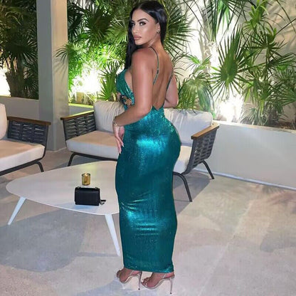 Sexy Backless Bodycon Tube Dress