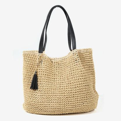 Baggie - Large Capacity Vintage Straw Woven Bag