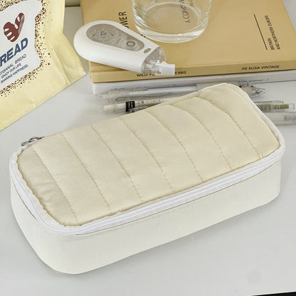 Chic Macaron Pencil Case Large Capacity Storage Bag