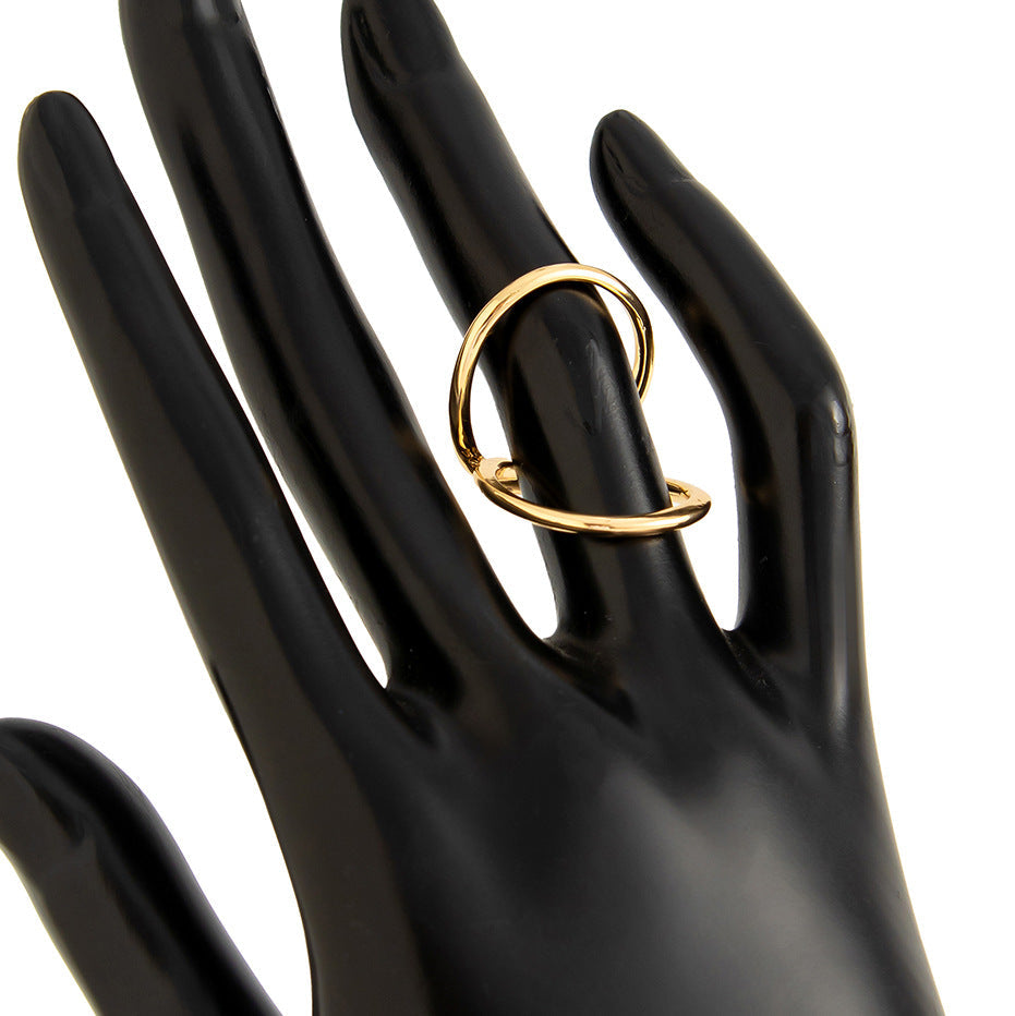 Liquid Metal Pleated Bracelet Trendy Spring Bracelet for Women