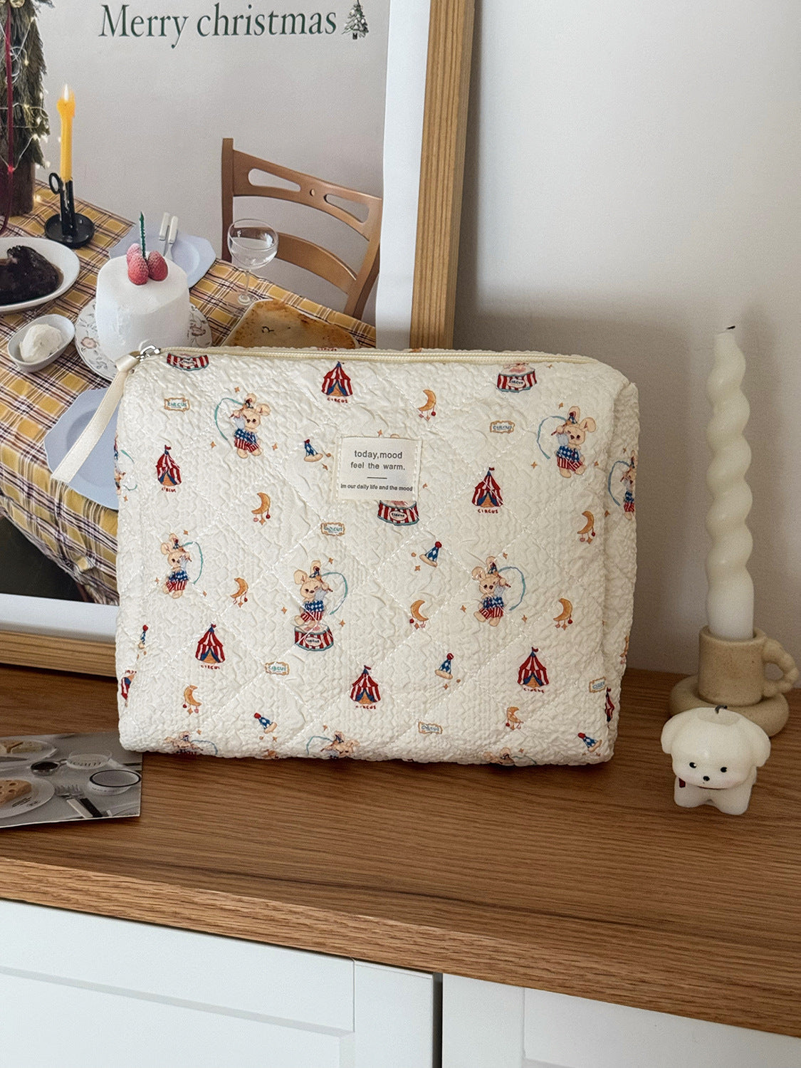 Rabbit Paradise Makeup Bag Cute Cartoon Travel Storage