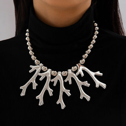 Trendy Ccb Letter Choker Necklace With Handmade Pearl Bow