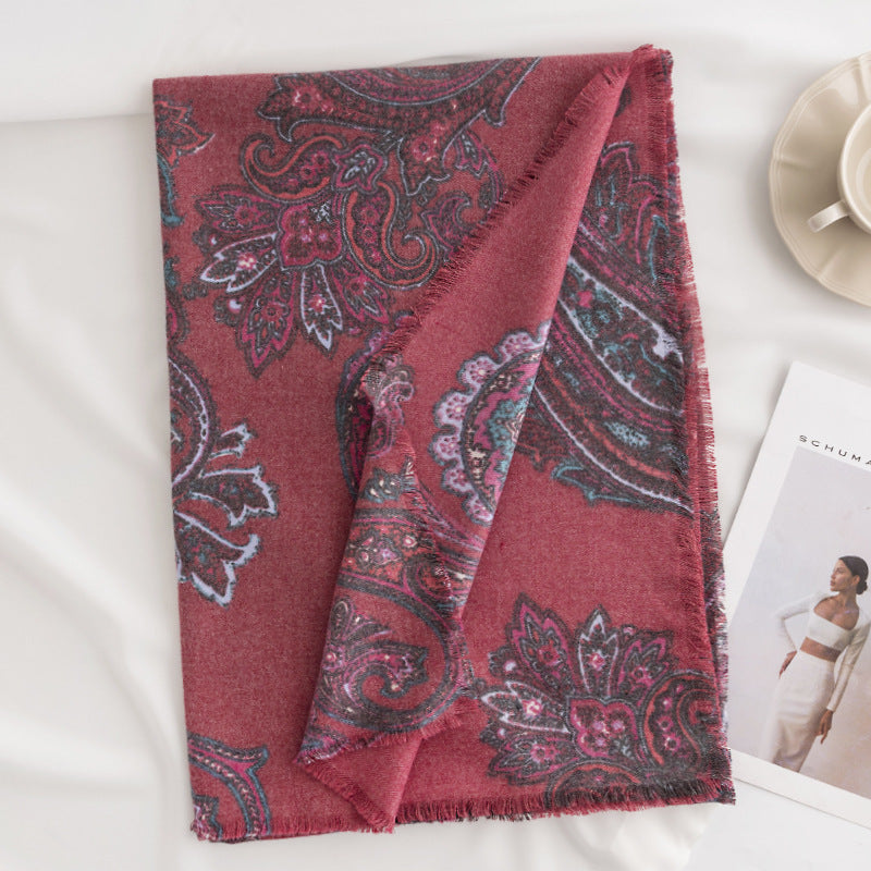 Scarvii - Colorful Paisley Scarf