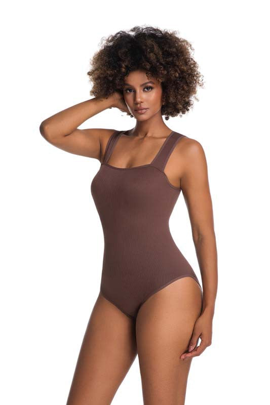 Seamless Shaping Bodysuit With Tummy Control And Butt Lifting
