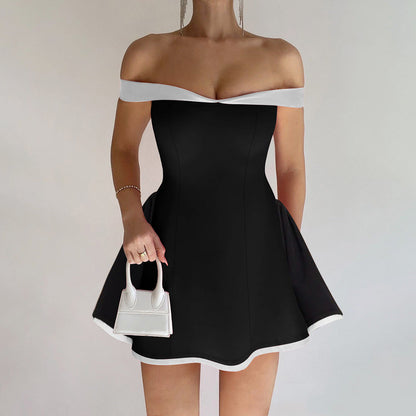 Sexy Strapless Bodycon Dress Chic Party Dress