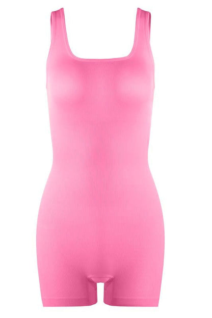 Seamless High-Waisted Bodysuit For Curvy Women